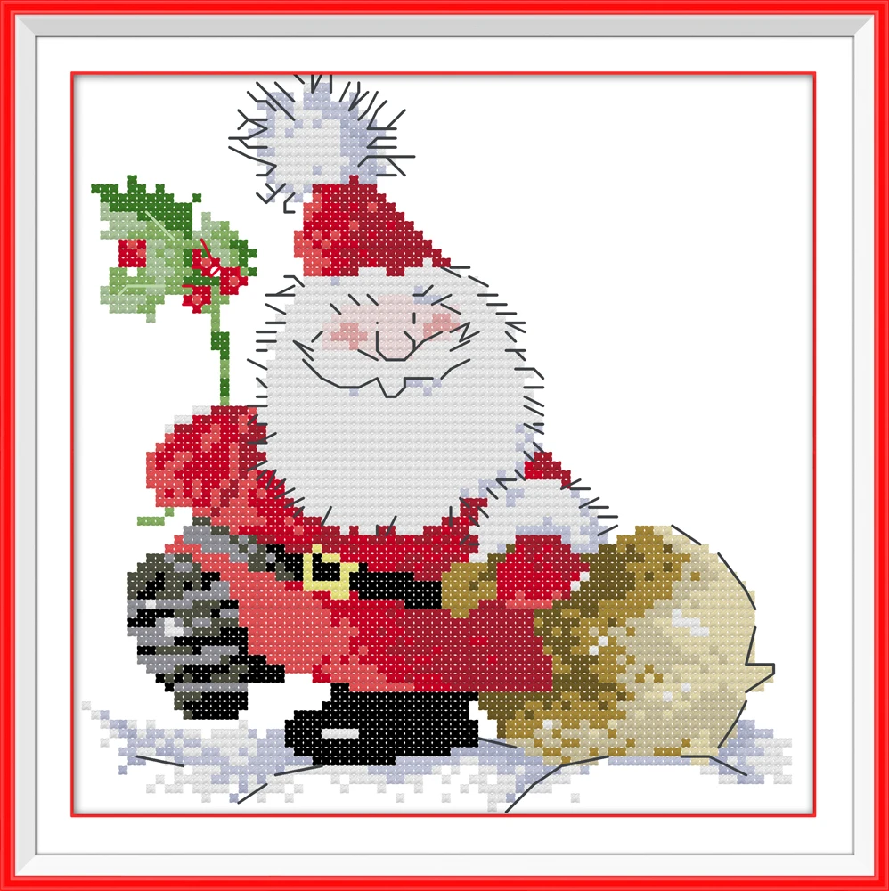 Santa Claus 4 cross stitch kit aida 14ct 11ct count print canvas cross stitches stitching needlework embroidery DIY handmade
Santa Claus 4 cross stitch kit aida 14ct 11ct count print canvas cross stitches stitching needlework embroidery DIY handmade