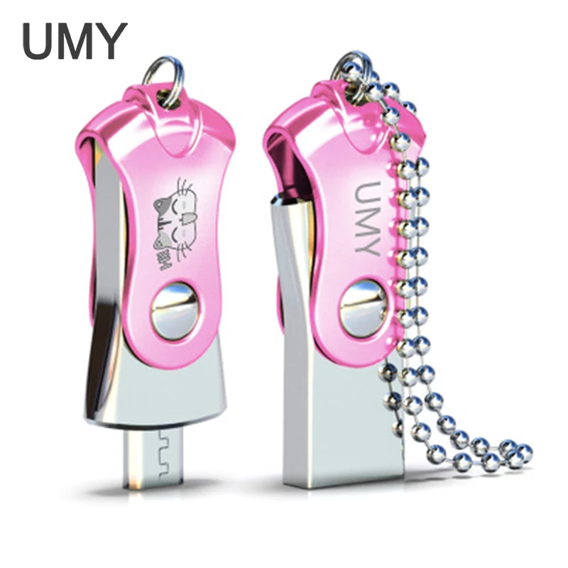 UMY USB Flash Drive Metal Pen Drive 64gb pendrive 32gb OTG external storage micro usb memory stick 16gb 8gb Flash Drive
UMY USB Flash Drive Metal Pen Drive 64gb pendrive 32gb OTG external storage micro usb memory stick 16gb 8gb Flash Drive