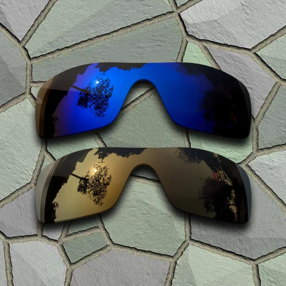 Violet Blue&Bronze Copper Sunglasses Polarized Replacement Lenses for Oakley Batwolf
Violet Blue&Bronze Copper Sunglasses Polarized Replacement Lenses for Oakley Batwolf