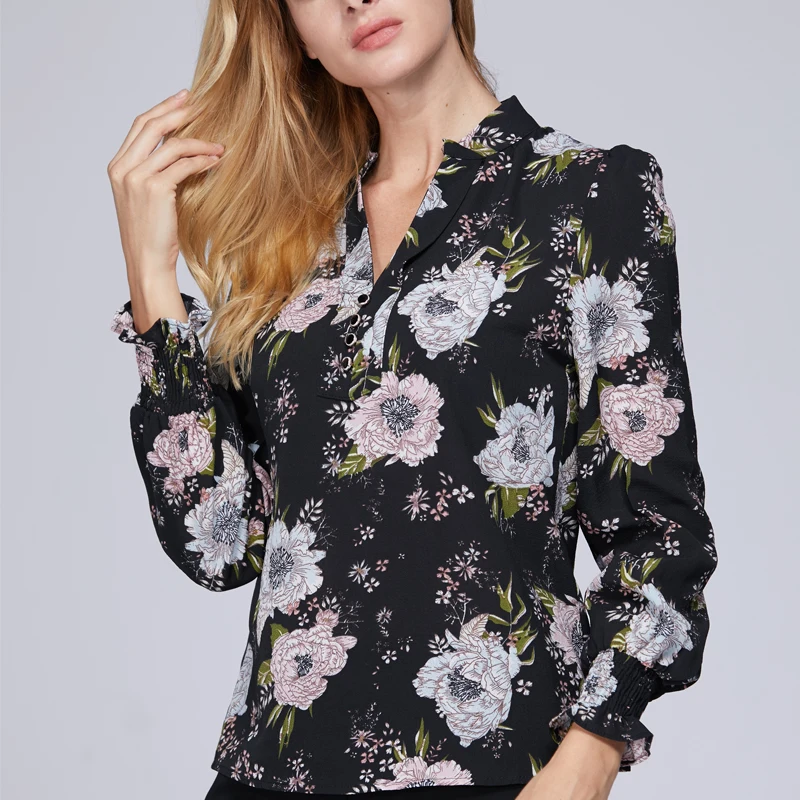 2019 long sleeved women blouses shirt fashion chiffon casual print vintage style women tops shirts female clothes blusa D556 30
2019 long sleeved women blouses shirt fashion chiffon casual print vintage style women tops shirts female clothes blusa D556 30