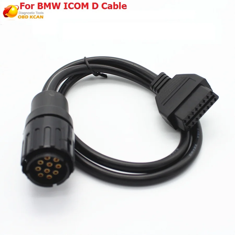 Для BMW ICOM D кабель мотоциклы 10 Pin адаптер 10Pin для 16Pin OBD2 OBDII Диагностический I COM A2