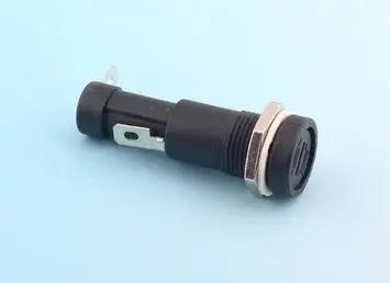 R3-9 R3-9A 6*30mm 15A 250V Black Fuse Holder x 100pcs