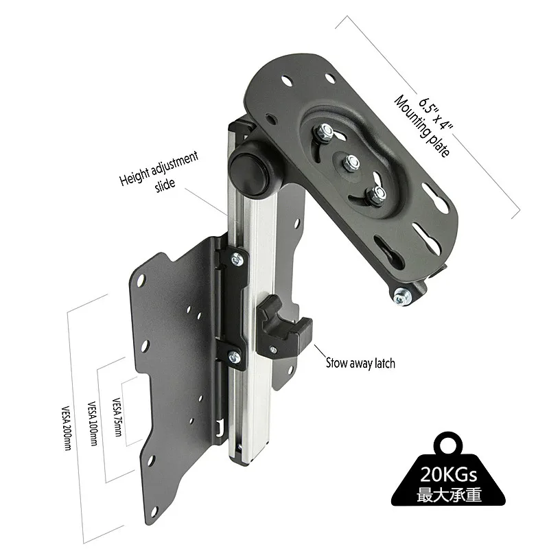 Foldable Car Ceiling 17-37 inch Screen LED LCD Monitor Holder TV Mount Hanger Wall Mount Rack Cabinet Mount TV Holder
Foldable Car Ceiling 17-37 inch Screen LED LCD Monitor Holder TV Mount Hanger Wall Mount Rack Cabinet Mount TV Holder