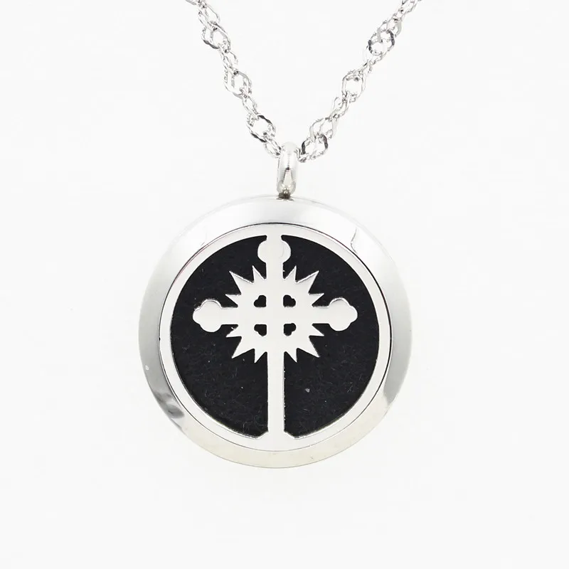 3Style High Quality Cross Aromatherapy Locke Necklace Pendant 316L Stainless Steel 30MM Perfume Locket Pendant With Free Pad
3Style High Quality Cross Aromatherapy Locke Necklace Pendant 316L Stainless Steel 30MM Perfume Locket Pendant With Free Pad