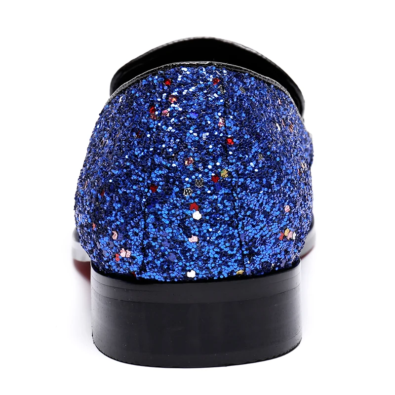 Christia Bella Fashion Round Toe Men Loafers Crystal Sequins Genuine Leather Shoes Formal Nightclub Party Dress Men Shoes
Christia Bella Fashion Round Toe Men Loafers Crystal Sequins Genuine Leather Shoes Formal Nightclub Party Dress Men Shoes