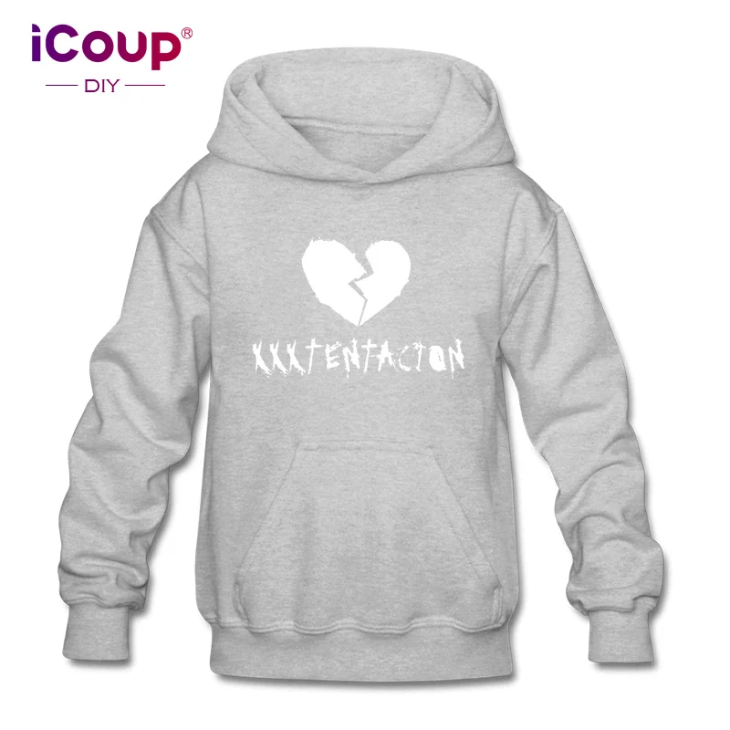 ICoup Kids XXXTENTACION MERCH пуловер толстовки с капюшоном для детей 12-18 лет | Мужская одежда