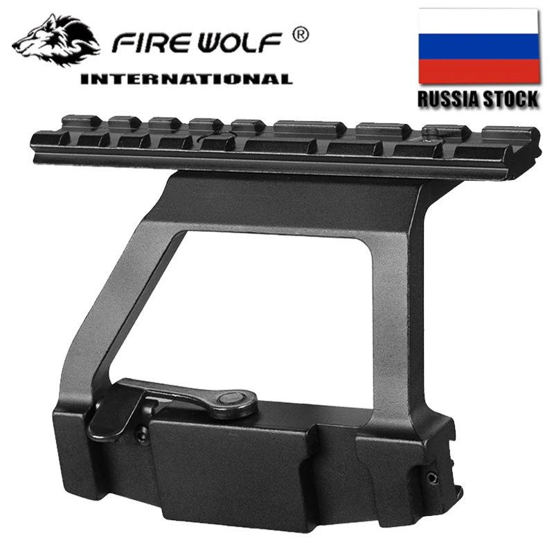 Tactical AK 74U Mount Quick release 20mm AK Side Rail Lock Scope Mount Base for AK 74U Rifle Hunting&CS Battle
Tactical AK 74U Mount Quick release 20mm AK Side Rail Lock Scope Mount Base for AK 74U Rifle Hunting&CS Battle