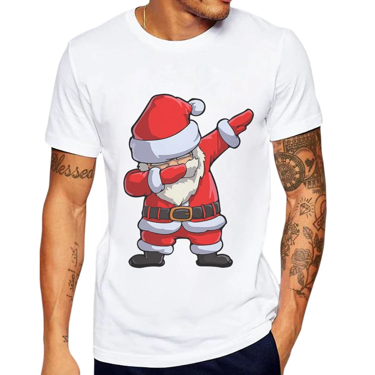2019 Mens T Shirts Dabbing Santa Claus Short Sleeve 100% Cotton Men T-Shirt Hipster Tops Tee Christmas Hip Hop Style Man Tshirt
2019 Mens T Shirts Dabbing Santa Claus Short Sleeve 100% Cotton Men T-Shirt Hipster Tops Tee Christmas Hip Hop Style Man Tshirt