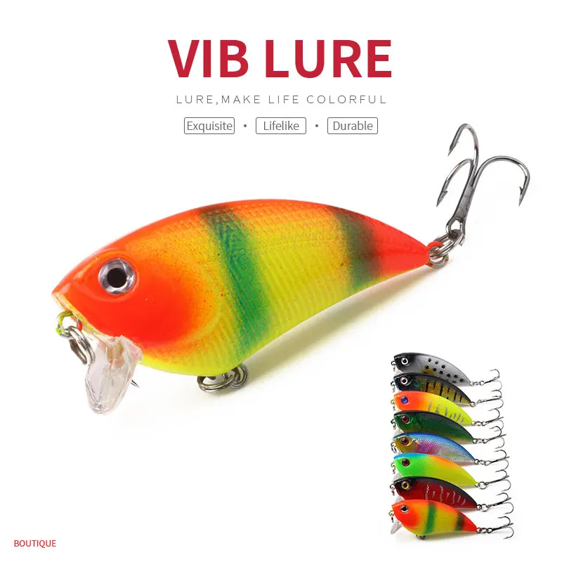 HENGJIA 1PC Artificial Plastic VIB Fishing Lure 5.5CM-6.6G Diving 0.3-0.9M Crankbaits Vibration Fishing Tackle
HENGJIA 1PC Artificial Plastic VIB Fishing Lure 5.5CM-6.6G Diving 0.3-0.9M Crankbaits Vibration Fishing Tackle