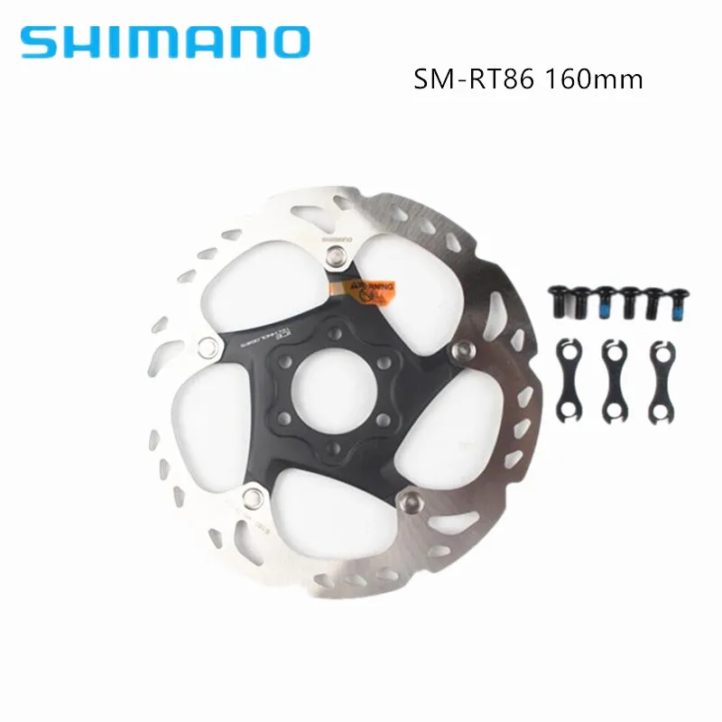 Shimano SM RT86 шесть ногти тормозной диск для MTB дисковый тормоз XT Стандартный 160 мм 180 203