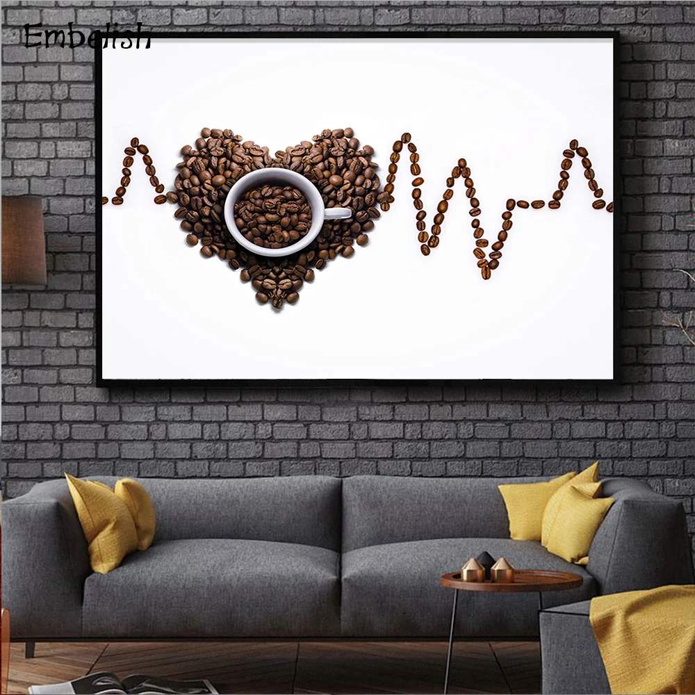 Embelish 1 Pieces Hot Coffee And Coffee Bean HD Print On Canvas Paintings For Kitchen Home Decor Living Room Wall Art Pictures
Embelish 1 Pieces Hot Coffee And Coffee Bean HD Print On Canvas Paintings For Kitchen Home Decor Living Room Wall Art Pictures