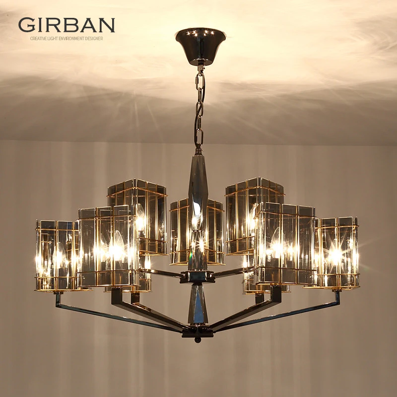 Girban Brand LOFT Nordic Iron Chandelier Cafe Creative Lighting Glass Ceiling Lamps Avize LED Lampadari Chandeliers Lighting
Girban Brand LOFT Nordic Iron Chandelier Cafe Creative Lighting Glass Ceiling Lamps Avize LED Lampadari Chandeliers Lighting