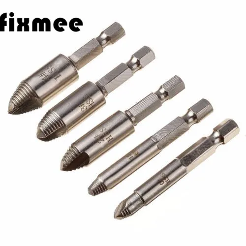 5Pcs Damaged Screw Remover 1/4"Hex Shank Hss Broken Breakage Head Stripped Screw Bolt Remover Extractor
5Pcs Damaged Screw Remover 1/4"Hex Shank Hss Broken Breakage Head Stripped Screw Bolt Remover Extractor