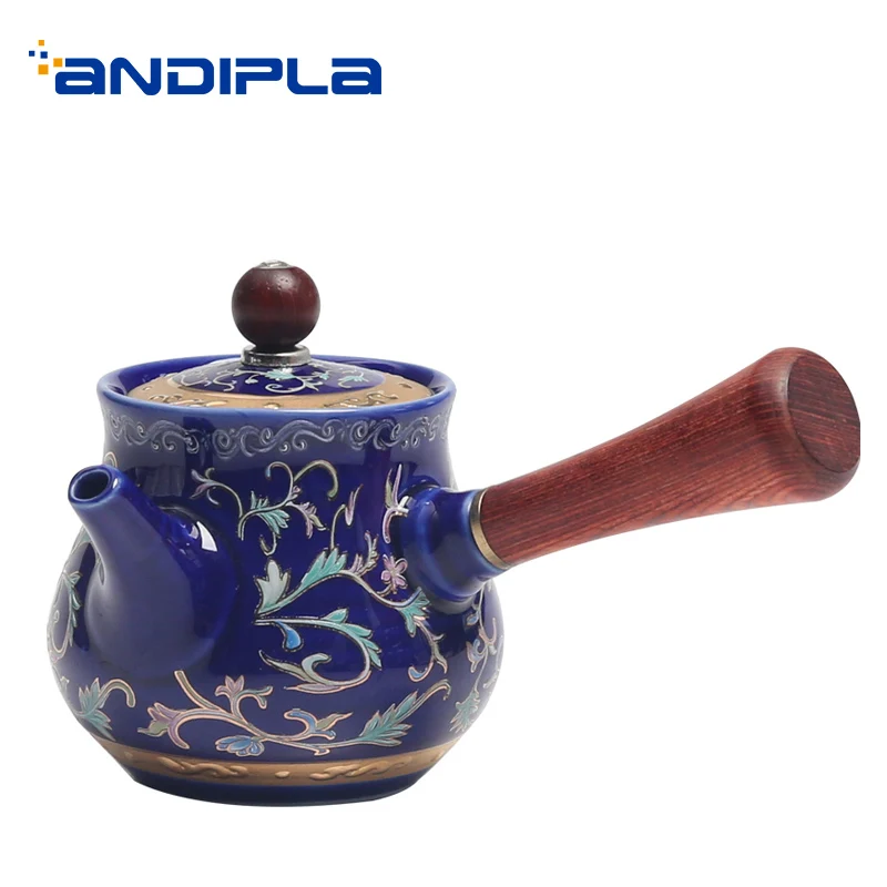 160ML Jingdezhen Hand-painted Gold Creative Teapot Ceramic Porcelain Choi Kettle with Lid Kit Chinese Kung Fu Tea Set Pu'er Pot
160ML Jingdezhen Hand-painted Gold Creative Teapot Ceramic Porcelain Choi Kettle with Lid Kit Chinese Kung Fu Tea Set Pu'er Pot