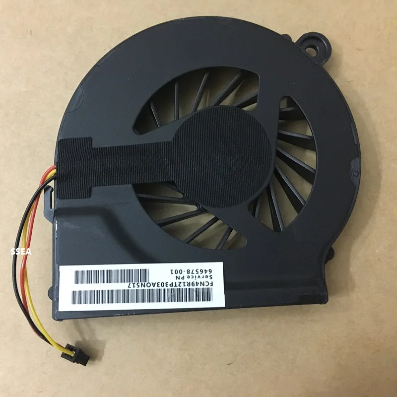 SSEA New Laptop fan for HP Pavilion G7 G4 G6 G4T G6T G7T 643364 -001 for Compaq CQ42 G42 G62 CQ62 G56 CPU cooling Fan 646578-001
SSEA New Laptop fan for HP Pavilion G7 G4 G6 G4T G6T G7T 643364 -001 for Compaq CQ42 G42 G62 CQ62 G56 CPU cooling Fan 646578-001