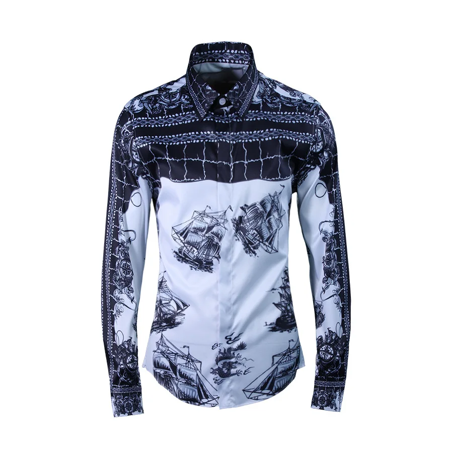 New arrival spring autumn mens Digital Printing Sailboats Casual Shirts Single Breasted high quality plus size M LXL XXL 3XL 4XL
New arrival spring autumn mens Digital Printing Sailboats Casual Shirts Single Breasted high quality plus size M LXL XXL 3XL 4XL
