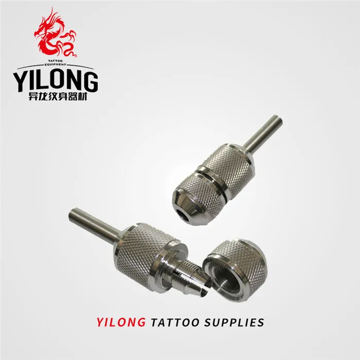 YILONG 1pcs 22mm Knurled Twist Self-Lock Stainless Steel Tattoo Grip Tattoo & Body Art
YILONG 1pcs 22mm Knurled Twist Self-Lock Stainless Steel Tattoo Grip Tattoo & Body Art