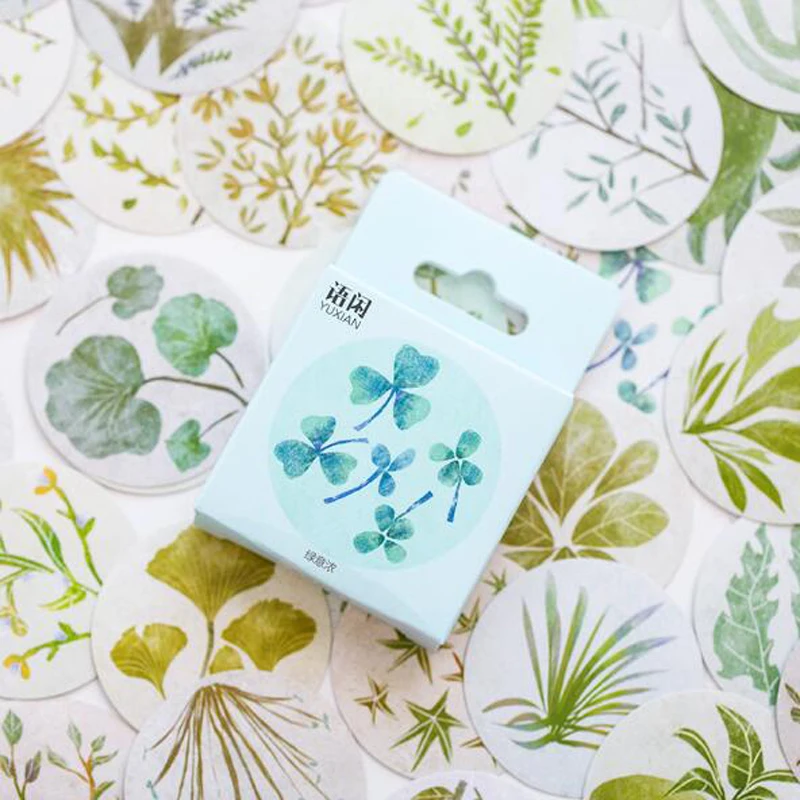 50pcs/box Green Plants Decoration stickers DIY Decoration Stickers Diary Decoration Scrapbooking Diy Seal Sticker Stationery
50pcs/box Green Plants Decoration stickers DIY Decoration Stickers Diary Decoration Scrapbooking Diy Seal Sticker Stationery