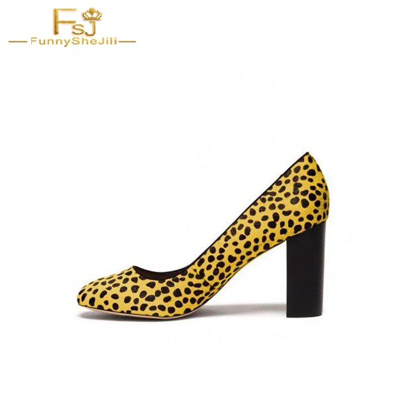 FSJ Women Shoes Ladies Pumps 2022 Spring Autumn Leopard Print Heels Chunky Heel Round Toe for Femal Plus Size Shoe11 12 13
FSJ Women Shoes Ladies Pumps 2022 Spring Autumn Leopard Print Heels Chunky Heel Round Toe for Femal Plus Size Shoe11 12 13