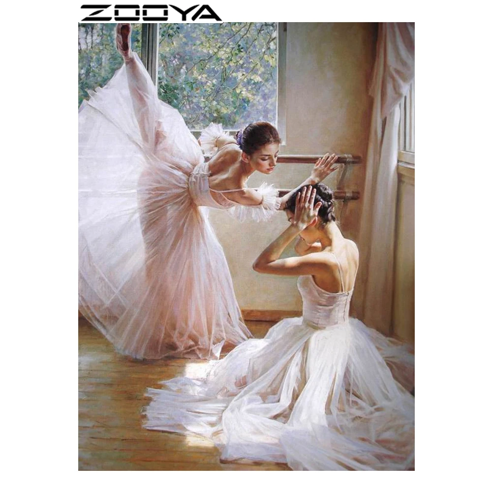 ZOOYA Diamond Embroidery Rhinestones Embroidery Diamond Cross Stitch Beauty Characters Two Girl In A Long Dress Dancing R457
ZOOYA Diamond Embroidery Rhinestones Embroidery Diamond Cross Stitch Beauty Characters Two Girl In A Long Dress Dancing R457