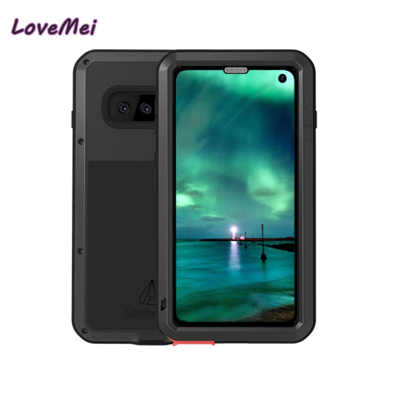 Для Samsung S10 Plus чехол Lovemei алюминиевый металл + стекло Gorilla Shock Drop водонепроницаемый чехол для Samsung S10e полноразмерный корпус
Для Samsung S10 Plus чехол Lovemei алюминиевый металл + стекло Gorilla Shock Drop водонепроницаемый чехол для Samsung S10e полноразмерный корпус