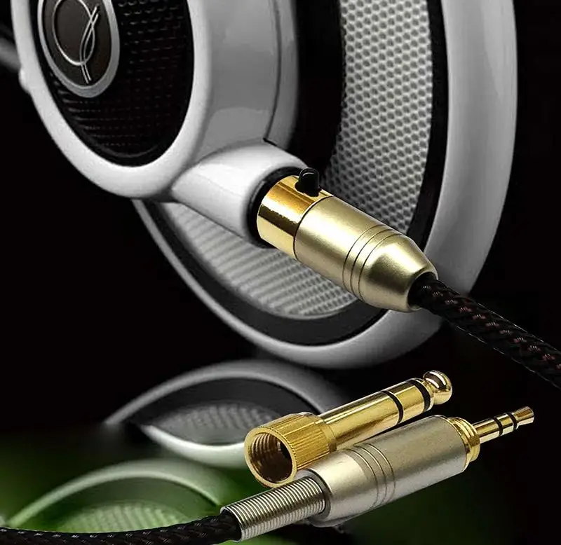 SHELKEE Replacement Upgraded Cable for AKG Q701 K702 K267 K712 K141 K171 K181 K240 K271MKII K271 Pioneer HDJ-2000 Headphones
SHELKEE Replacement Upgraded Cable for AKG Q701 K702 K267 K712 K141 K171 K181 K240 K271MKII K271 Pioneer HDJ-2000 Headphones