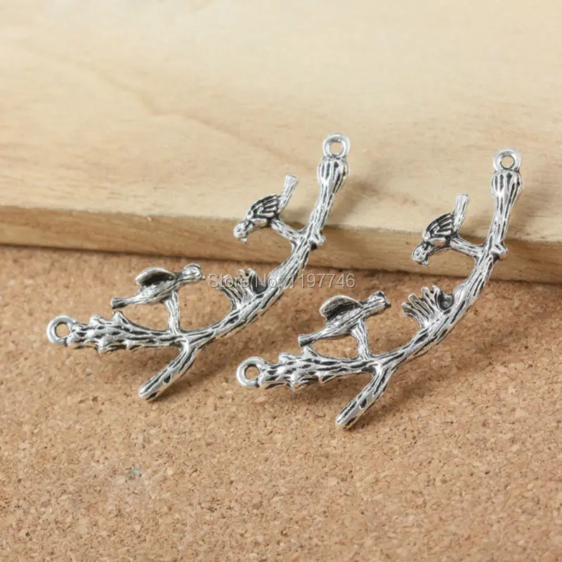 Silver Charm Branch with Bird Various Silver Tone Metal Animal Bird with Branch Charm Pendant Jewelry Accessories
Silver Charm Branch with Bird Various Silver Tone Metal Animal Bird with Branch Charm Pendant Jewelry Accessories