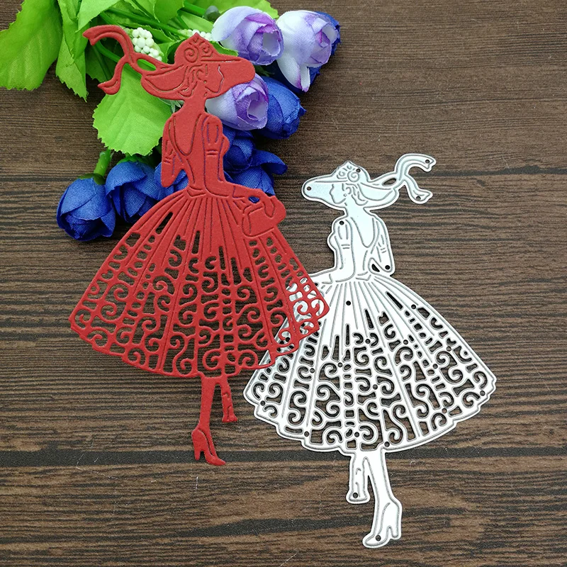 Fashion Woman Metal Cutting Dies Stencils for DIY Scrapbooking/photo album Decorative DIY Paper Cards
Fashion Woman Metal Cutting Dies Stencils for DIY Scrapbooking/photo album Decorative DIY Paper Cards