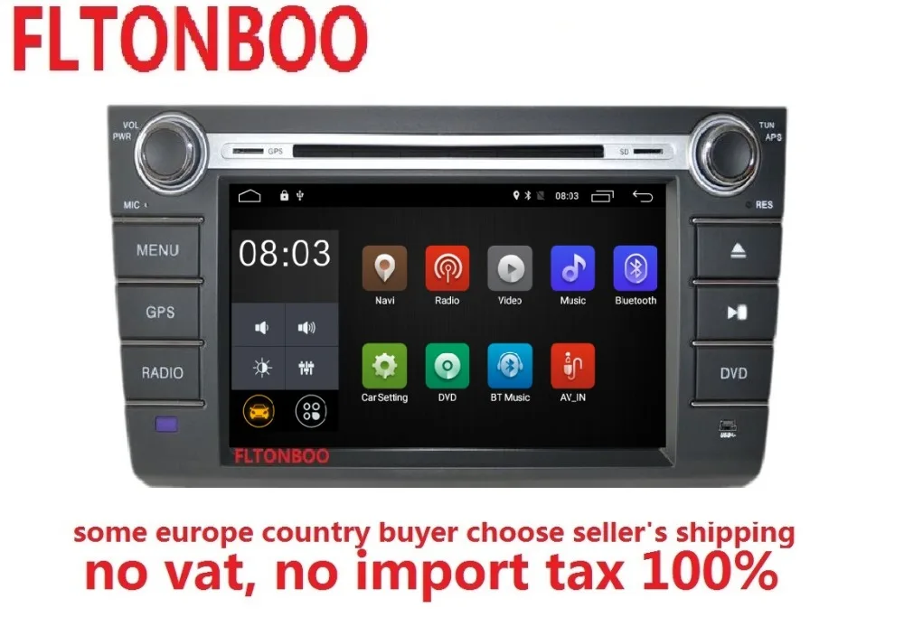 8 "Android 7 1 для SUZUKI SWIFT автомобильный dvd gps навигация 4G lte Wifi BT четырехъядерный 2 Гб ram