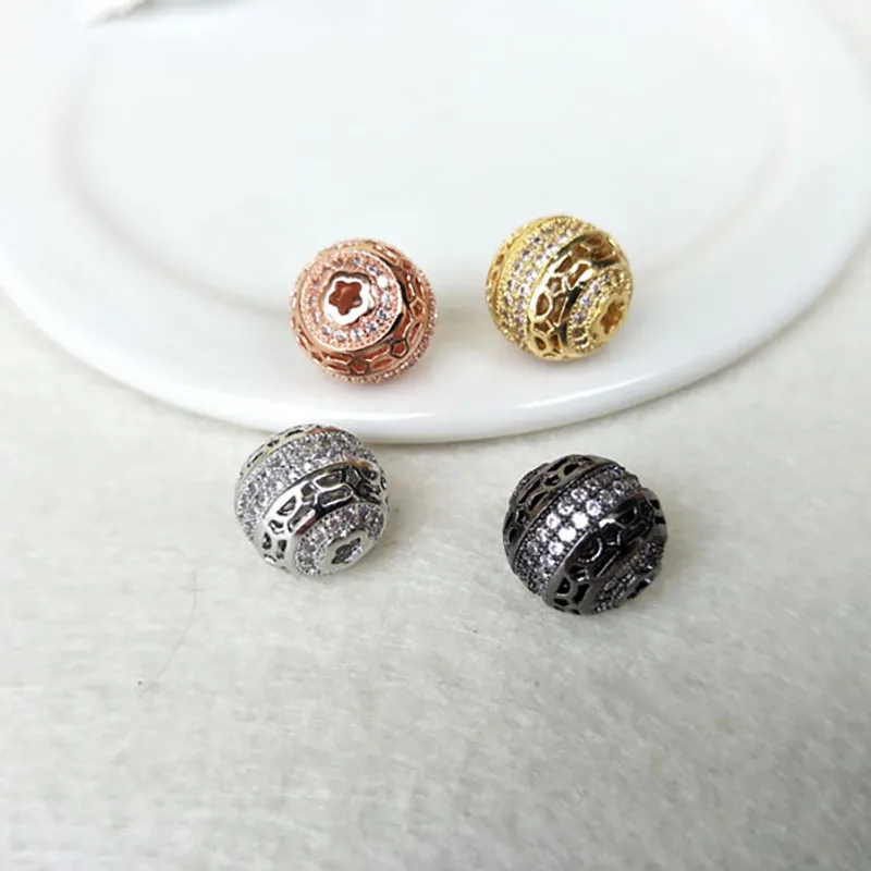 10 Pcs CZ zircon crystal Micro pave Connector round Spacer Beads for DIY Making Bracelet necklace Jewelry Finding BD138
10 Pcs CZ zircon crystal Micro pave Connector round Spacer Beads for DIY Making Bracelet necklace Jewelry Finding BD138