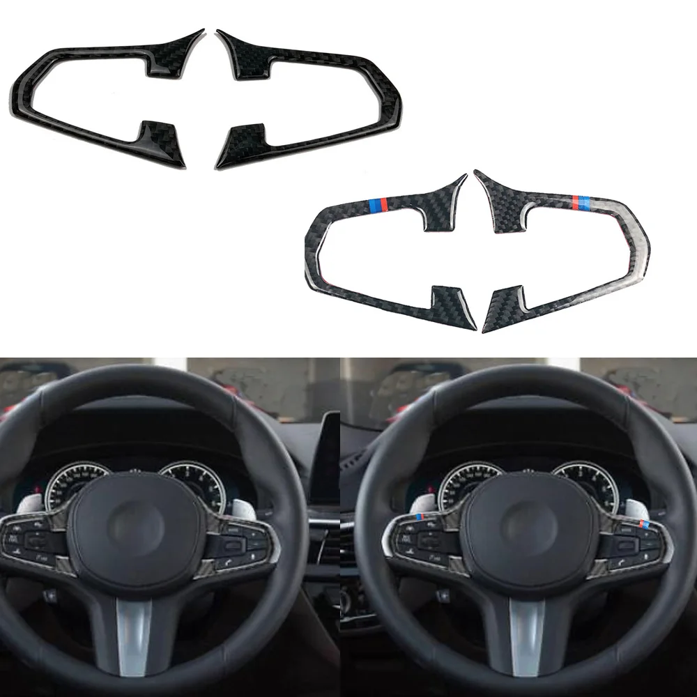 Car Carbon Fiber Steering Wheel Button Trim Sticker Decal For BMW 5 Series G30 G38, X3 G01 G08 New
Car Carbon Fiber Steering Wheel Button Trim Sticker Decal For BMW 5 Series G30 G38, X3 G01 G08 New