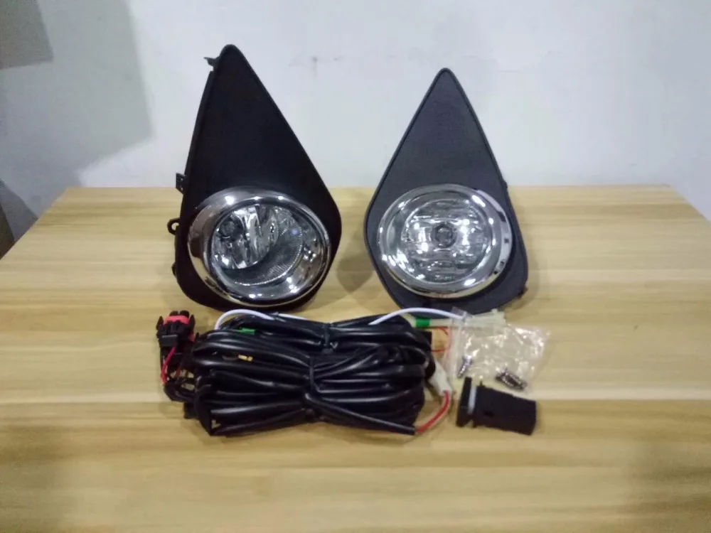 Osmrk halogen fog lamp front bumper light with bulbs for Toyota yaris 2014-ON(US.TYPE)
Osmrk halogen fog lamp front bumper light with bulbs for Toyota yaris 2014-ON(US.TYPE)
