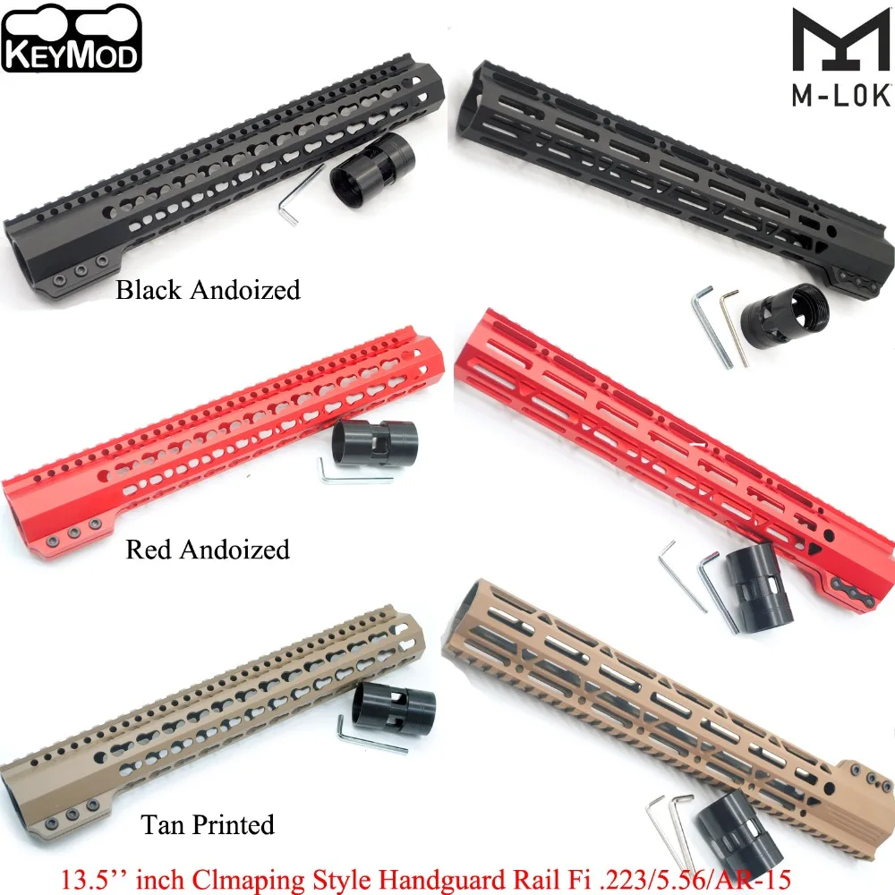 Aplus 13.5'' inch Keymod/M-lok Clamping Style Handguard Rail Free Float Mount System Fit .223/5.56 AR-15_Black/Red/Tan Colors
Aplus 13.5'' inch Keymod/M-lok Clamping Style Handguard Rail Free Float Mount System Fit .223/5.56 AR-15_Black/Red/Tan Colors