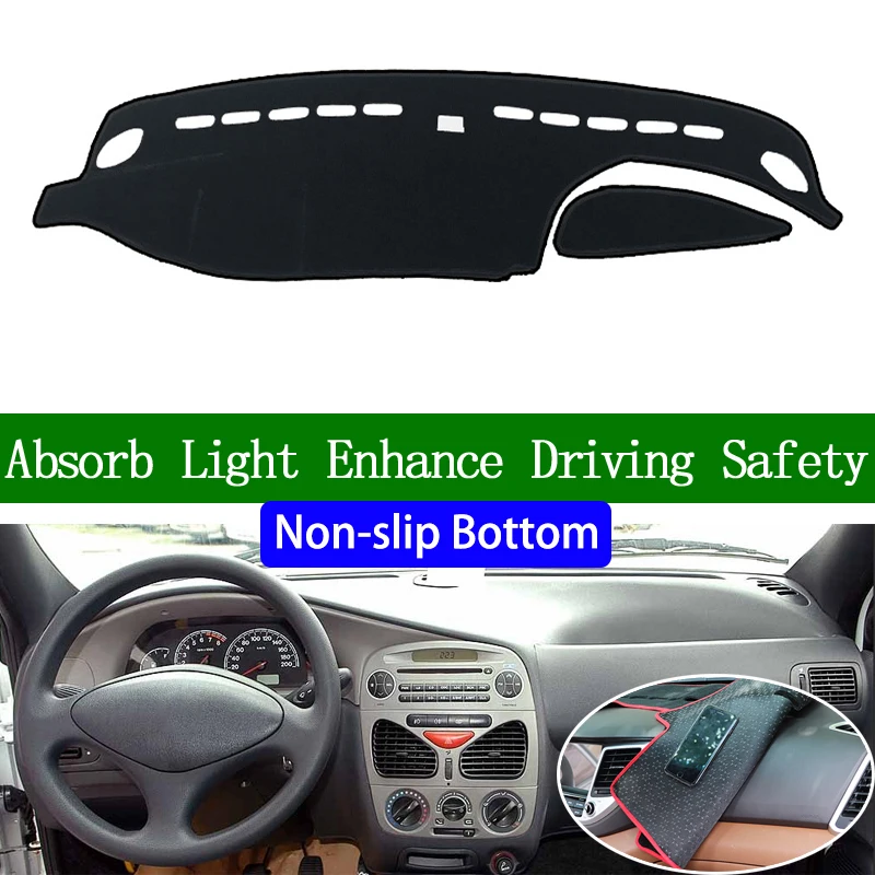 For FIAT Palio siena Weekend 2004 2005 2006 Non-slip Bottom Dashboard Cover Car Decals Car Stickers Interior Car Accessories
For FIAT Palio siena Weekend 2004 2005 2006 Non-slip Bottom Dashboard Cover Car Decals Car Stickers Interior Car Accessories