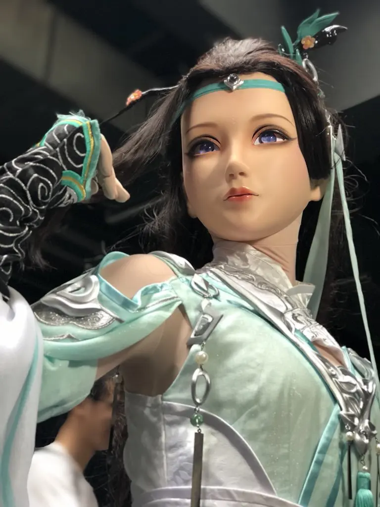 

(Нана-03S/ч) полимерная полуголова Косплей Японская ролевая игра Аниме liil design NANA маска кигуруми кукла трансвестит