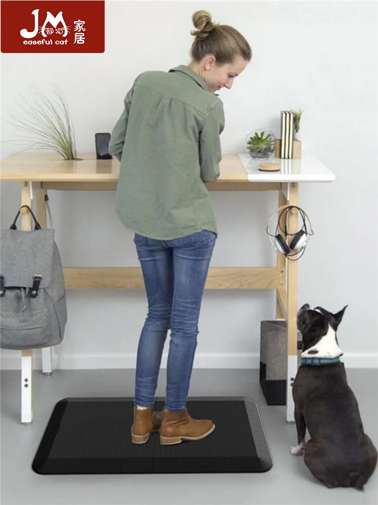 Comfortable anti-skid mat, long standing office anti-fatigue elastic foot mat, ergonomic design, kitchen mat waterproof 20 x 38
Comfortable anti-skid mat, long standing office anti-fatigue elastic foot mat, ergonomic design, kitchen mat waterproof 20 x 38