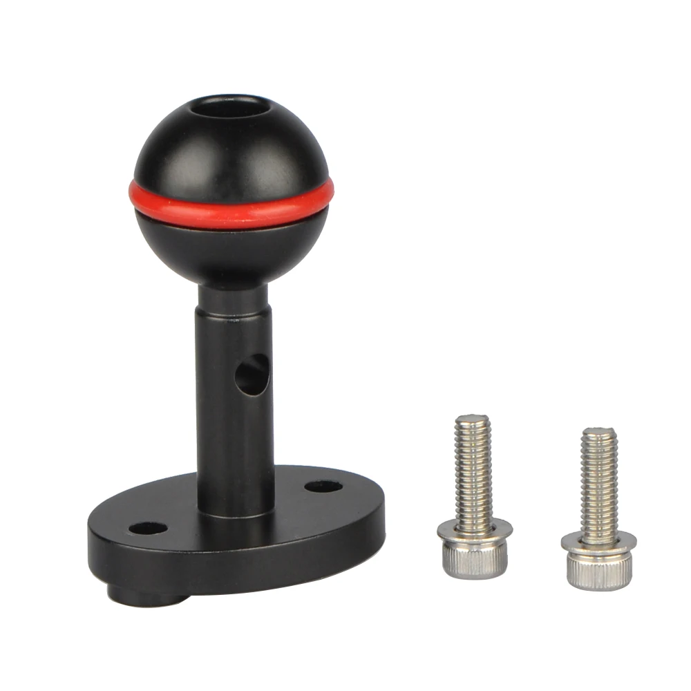 MINIFOCUS Fixed 1" Ball Head Base Adapter for Underwater Housing Diving Camera Video stabilizer Tray Handle Arm System
MINIFOCUS Fixed 1" Ball Head Base Adapter for Underwater Housing Diving Camera Video stabilizer Tray Handle Arm System