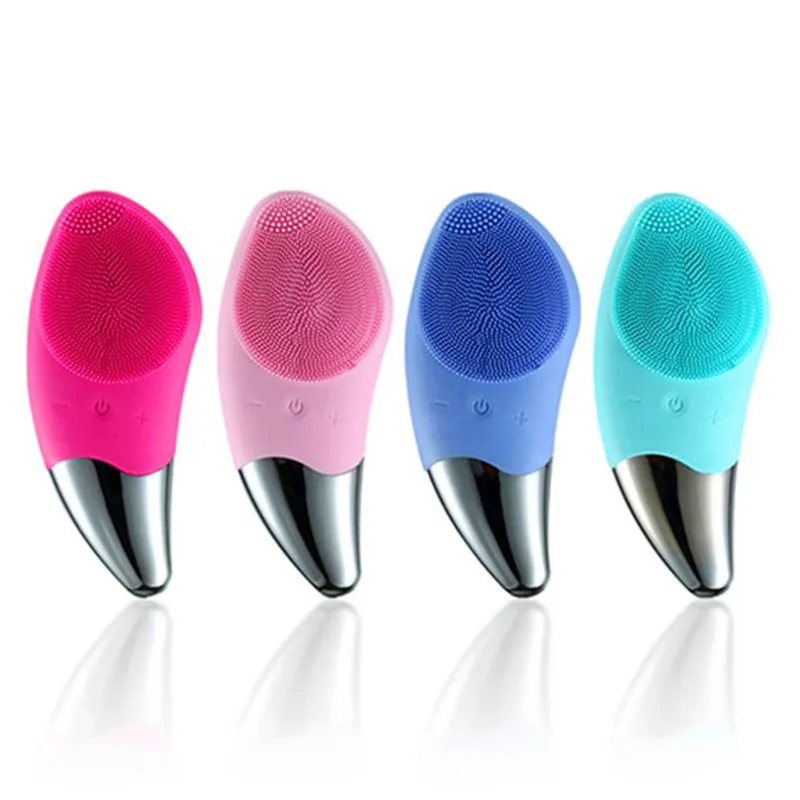 Chargable Electric Facial Cleansing Brush Silicone Face Cleaner Deep Pore Cleaning Waterproof Massage Sonic Vibration 40#625
Chargable Electric Facial Cleansing Brush Silicone Face Cleaner Deep Pore Cleaning Waterproof Massage Sonic Vibration 40#625