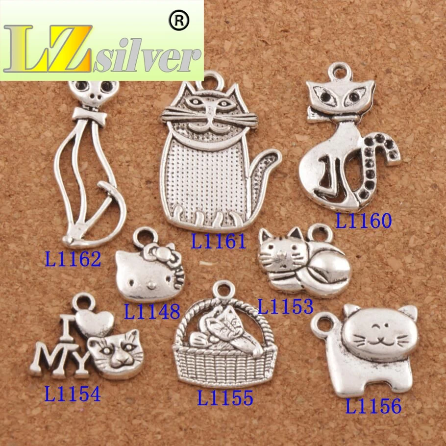Mix Cat Big Hole Alloy Charm Beads 16PCS Zinc Alloy Dangle Fit European Bracelet Jewelry DIY BM32
Mix Cat Big Hole Alloy Charm Beads 16PCS Zinc Alloy Dangle Fit European Bracelet Jewelry DIY BM32