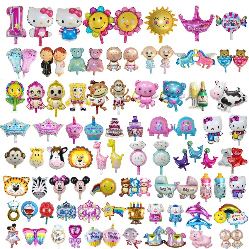 300pcs/lot Mini Bear balloon kitty balloons baby boy birthday cake balloons Animal mouse bride birthday party globos toys
300pcs/lot Mini Bear balloon kitty balloons baby boy birthday cake balloons Animal mouse bride birthday party globos toys