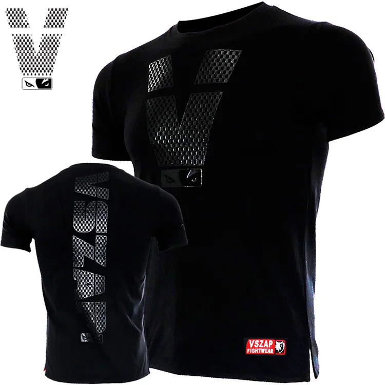 VSZAP fitness T-shirt short sleeve fighting man sport fight muscle running dog brother boxing MMA
VSZAP fitness T-shirt short sleeve fighting man sport fight muscle running dog brother boxing MMA