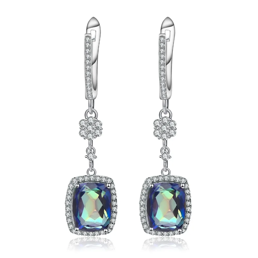 Gem's Ballet 7.33ct Natural Rainbow Mystic Quartz Drop Earrings 925 Sterling Silver Gorgeous Earrings For Women Fine Jewelry
Gem's Ballet 7.33ct Natural Rainbow Mystic Quartz Drop Earrings 925 Sterling Silver Gorgeous Earrings For Women Fine Jewelry