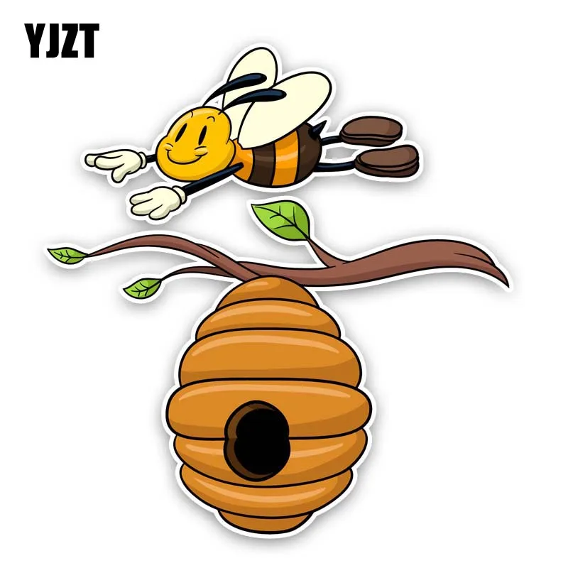 YJZT 14.4CM*15.2CM The Bees Fly On The Honeycomb Quality PVC Decal Car Sticker 12-300940
YJZT 14.4CM*15.2CM The Bees Fly On The Honeycomb Quality PVC Decal Car Sticker 12-300940