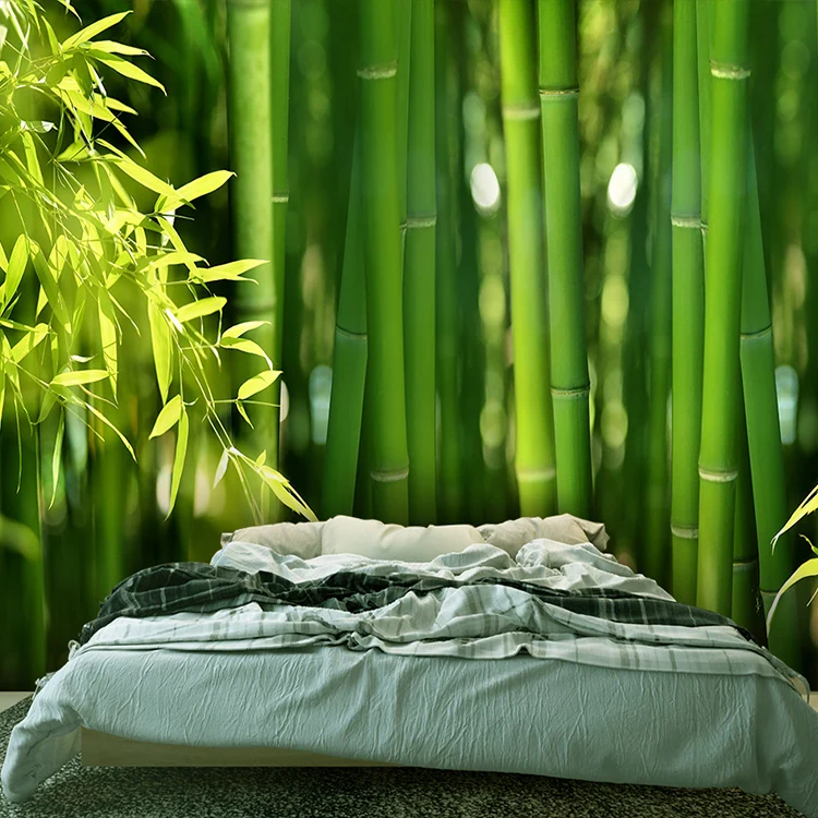 Natural scenery 3D Bamboo Forest Wallpaper bedroom guest room hotel theme restaurant leisure bar wall paper murals
Natural scenery 3D Bamboo Forest Wallpaper bedroom guest room hotel theme restaurant leisure bar wall paper murals