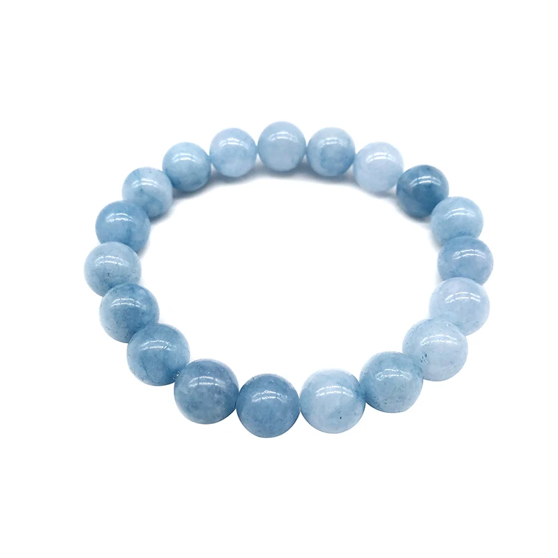 Natural Aquamari Bracelet Single Crystal Elastic Romantic Crystal Yoga Blue Bracelet Woman Jewelry 4,6,8,10,12mm Beads
Natural Aquamari Bracelet Single Crystal Elastic Romantic Crystal Yoga Blue Bracelet Woman Jewelry 4,6,8,10,12mm Beads