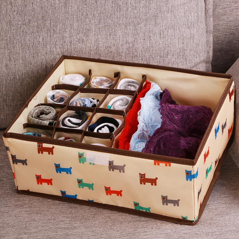 Washable Drawer Underwear Storage Box Oxford Cloth Folding Socks Compartment Storage Container Home Tie Cloth Storage Artifact
Washable Drawer Underwear Storage Box Oxford Cloth Folding Socks Compartment Storage Container Home Tie Cloth Storage Artifact