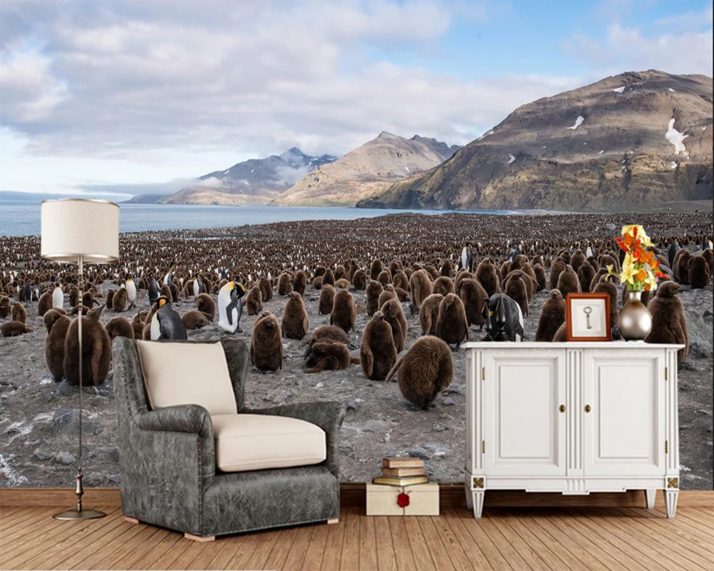 Papel de pared Penguins Many Animals photo 3d wallpaper,living room TV sofa background bedroom restaurnat wall paper home decor
Papel de pared Penguins Many Animals photo 3d wallpaper,living room TV sofa background bedroom restaurnat wall paper home decor