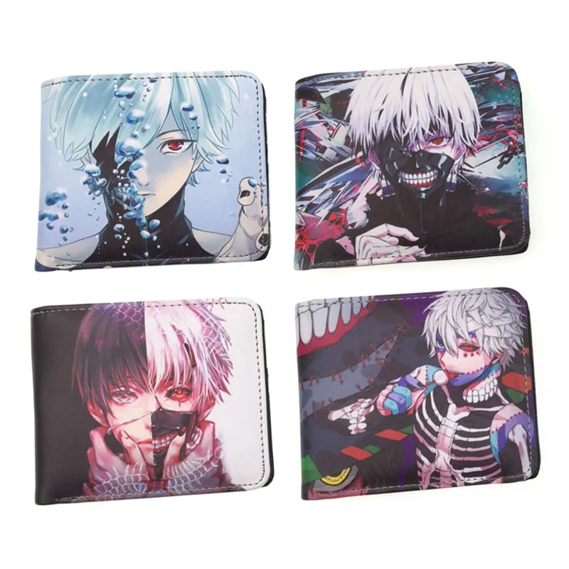 New Tokyo Ghoul Wallet Cartoon Anime Movies Student Male and Female Short Wallets with Card Holder Zipper Coin Pocket Purses
New Tokyo Ghoul Wallet Cartoon Anime Movies Student Male and Female Short Wallets with Card Holder Zipper Coin Pocket Purses