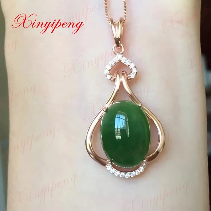 925 sterling silver with 100% natural jasper pendant necklace Full moist Luxury and generous
925 sterling silver with 100% natural jasper pendant necklace Full moist Luxury and generous