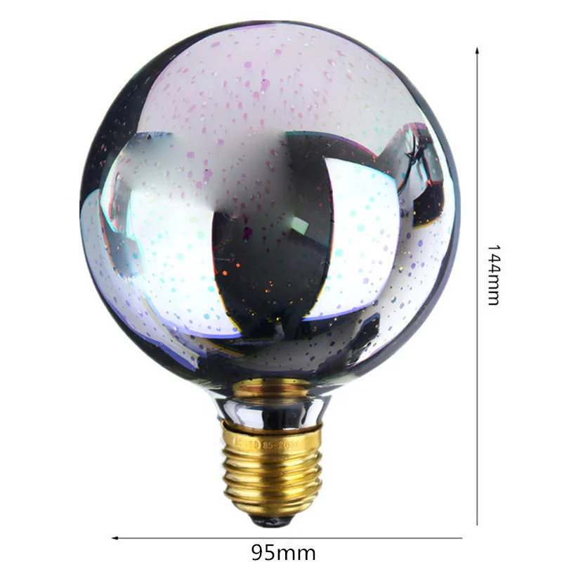 1pcs 3D Firework G95 Led Filament Bulbs E27 3D Star 7W Edison Bulb Light Holiday Christmas Decoration Bar Glass Shell AC85-265V
1pcs 3D Firework G95 Led Filament Bulbs E27 3D Star 7W Edison Bulb Light Holiday Christmas Decoration Bar Glass Shell AC85-265V